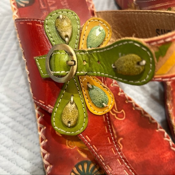 L'Artiste by Spring Step Santorini Women’s Sandals Sz 40 - Picture 4 of 12